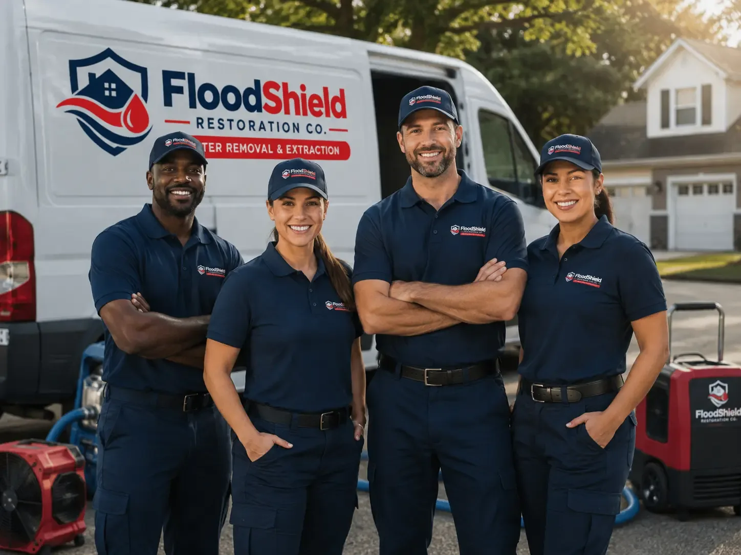 Flood Damage Restoration company in Plaza, ND